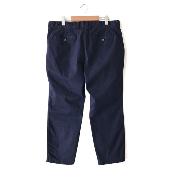 GAP Girlfriend Khaki Pants 12 Marine Blue - Picture 3 of 12